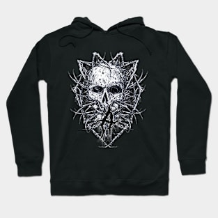 SKULL ARTWORK WITH "A" Hoodie